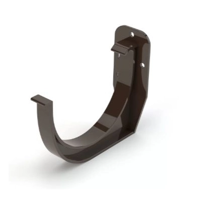 GAMRAT PCV Uchwyt rynnowy PCV 75mm - BRĄZ